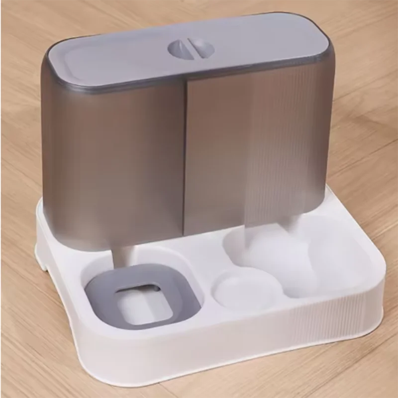 Alimentador de agua potable para perros calientes, agua integrada de gran capacidad para gatos y perros, agua corriente, alimentador de agua potable para mascotas