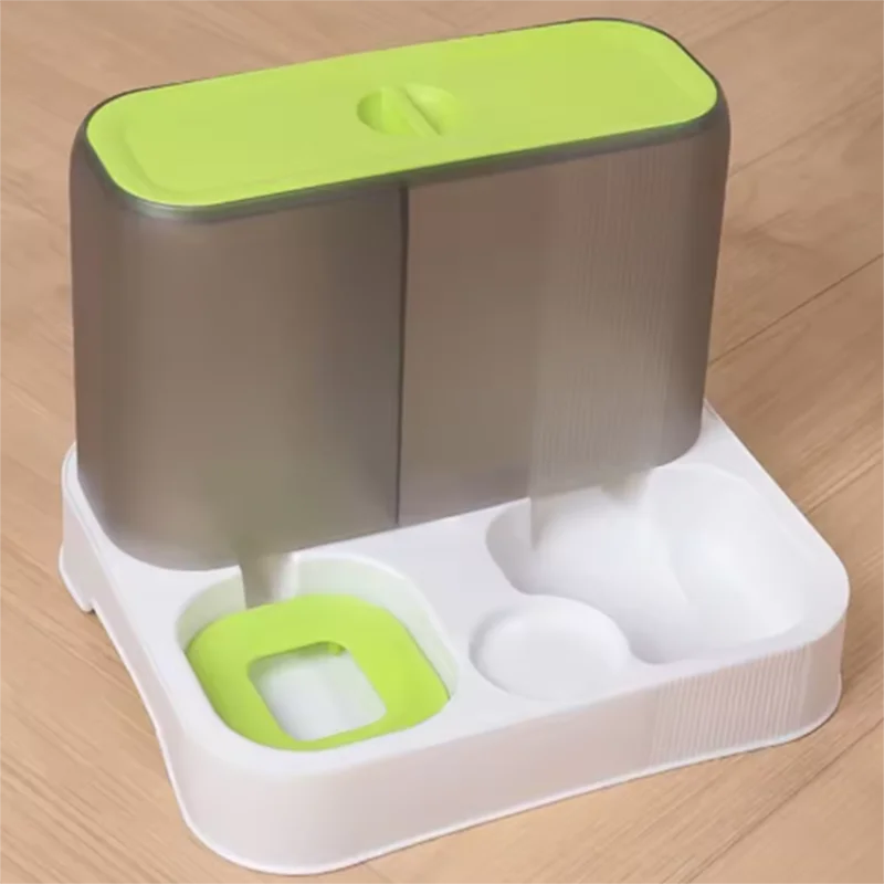 Alimentador de agua potable para perros calientes, agua integrada de gran capacidad para gatos y perros, agua corriente, alimentador de agua potable para mascotas