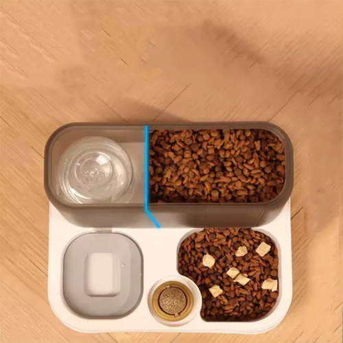 Alimentador de agua potable para perros calientes, agua integrada de gran capacidad para gatos y perros, agua corriente, alimentador de agua potable para mascotas