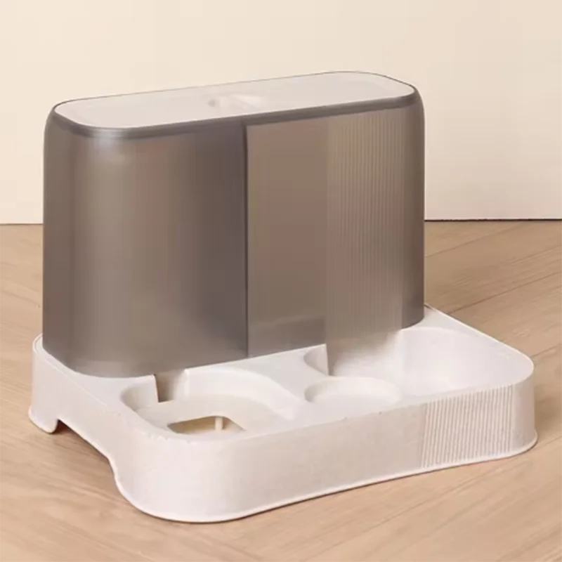 Alimentador de agua potable para perros calientes, agua integrada de gran capacidad para gatos y perros, agua corriente, alimentador de agua potable para mascotas